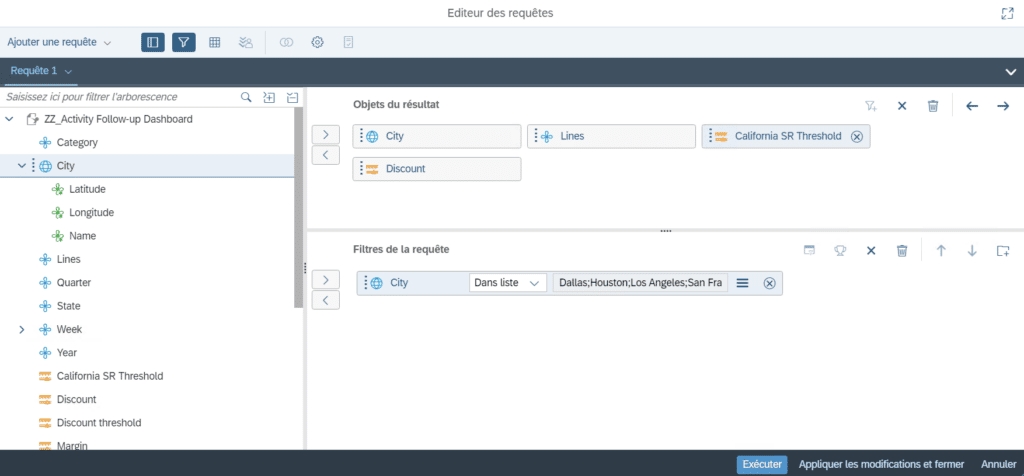 Utiliser un document Web Intelligence ( Webi ) en tant que source de données